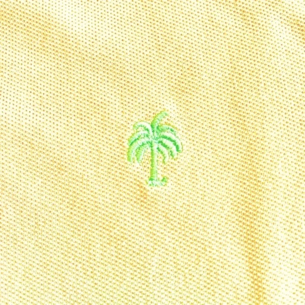 🌴 Lilly Pulitzer Yellow Polo Shirt Resort Fit - Picture 2 of 9